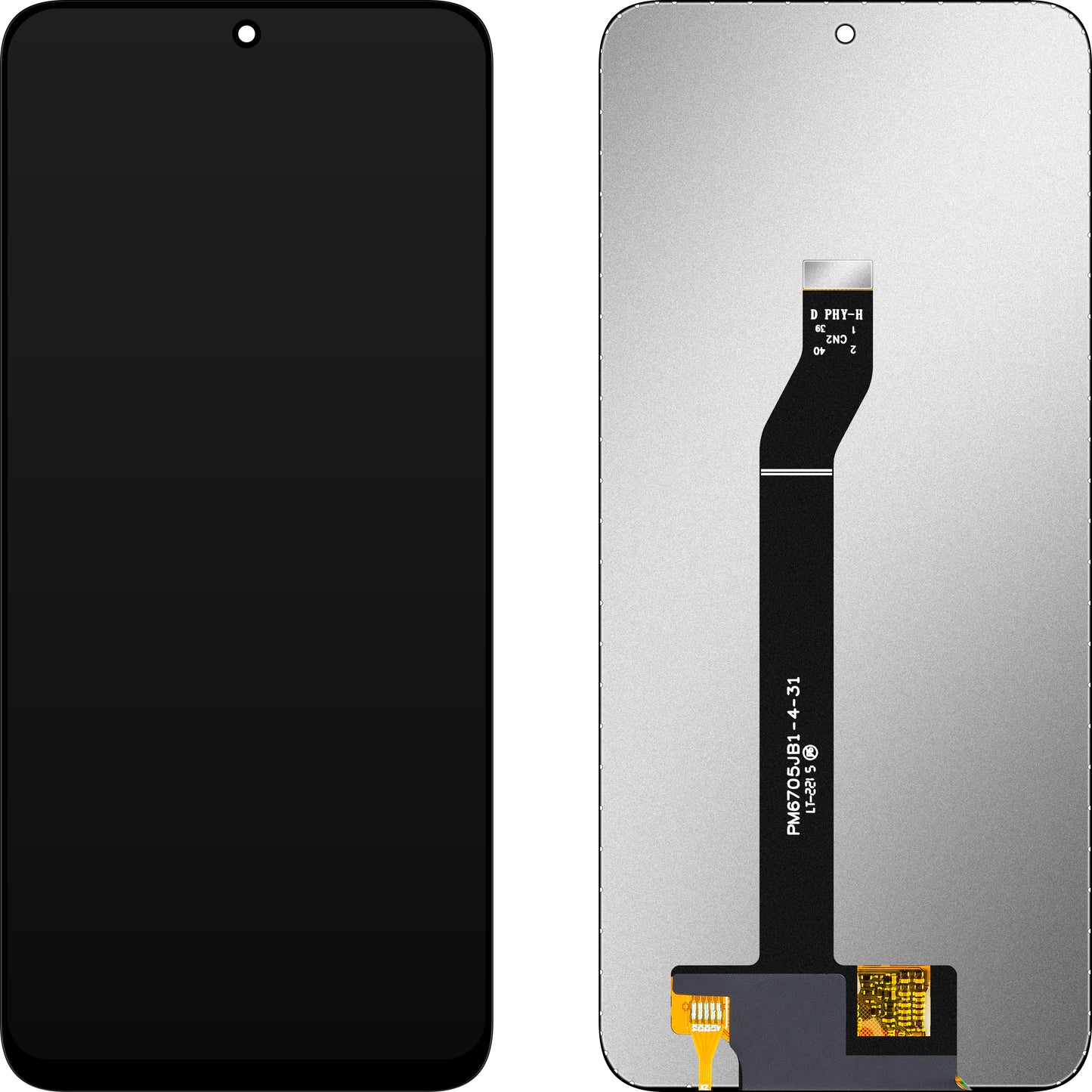 Display med Touchscreen MP kompatibel med Huawei nova 12i / nova Y90