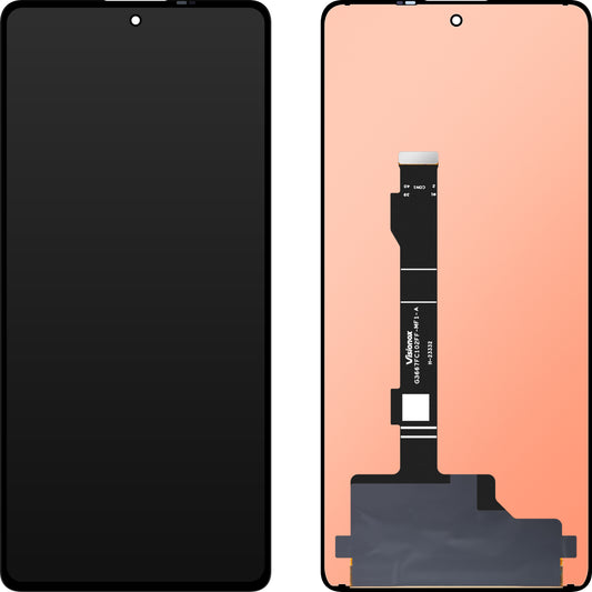 Display med MP Touchscreen kompatibel med Xiaomi Poco X5 Pro / Redmi Note 12 Pro 5G / Note 12 Pro+, OLED-versjon