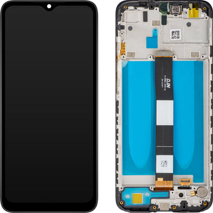 Display med Touchscreen MP kompatibel med Xiaomi Redmi 9C NFC / 9C / 9A, med ramme, Svart