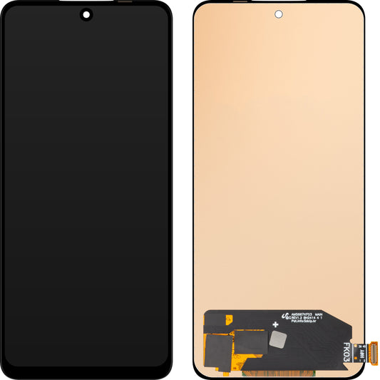 Display med Touchscreen MP kompatibel med Oppo Reno12 F