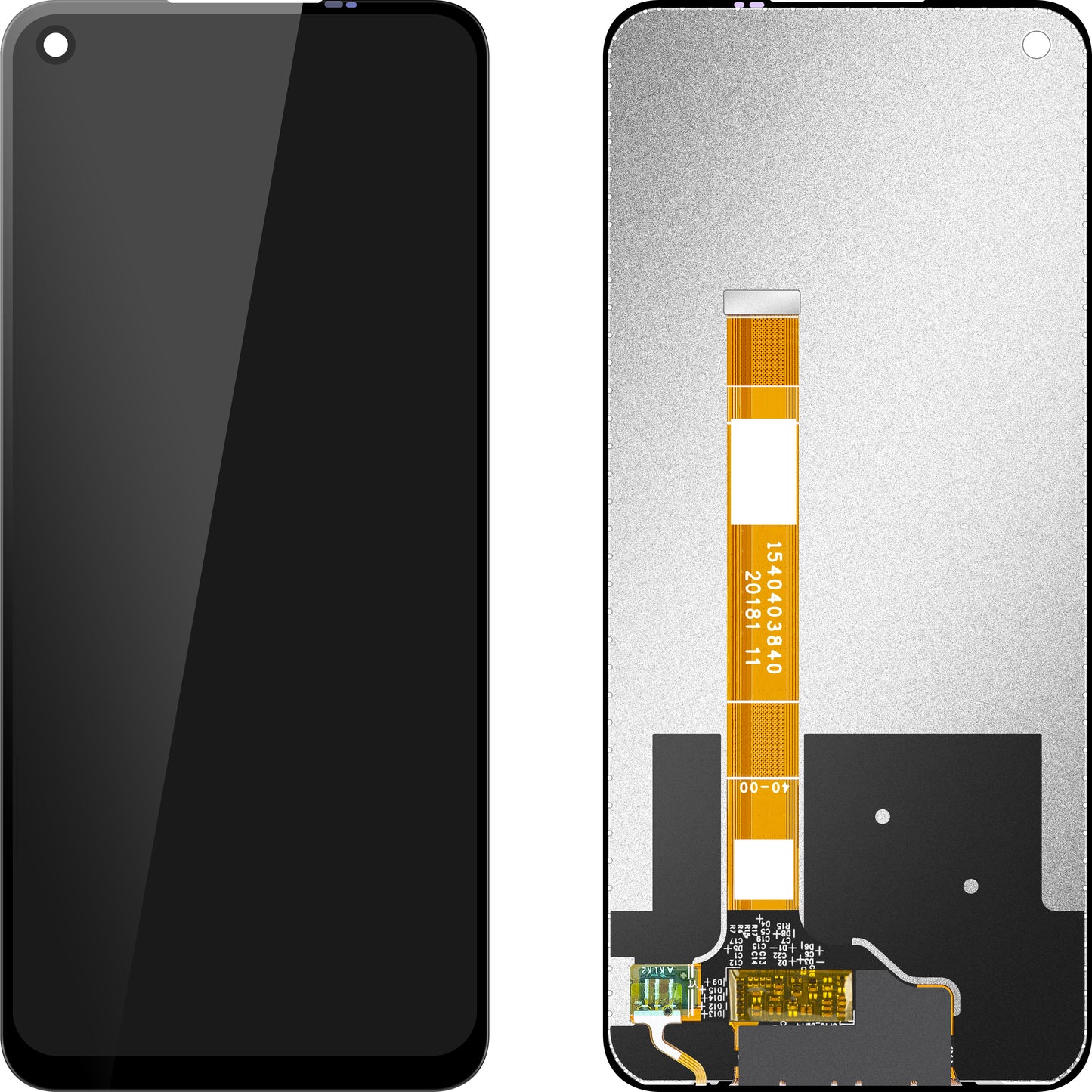 Display med Touchscreen MP kompatibel med OnePlus Nord N10 5G