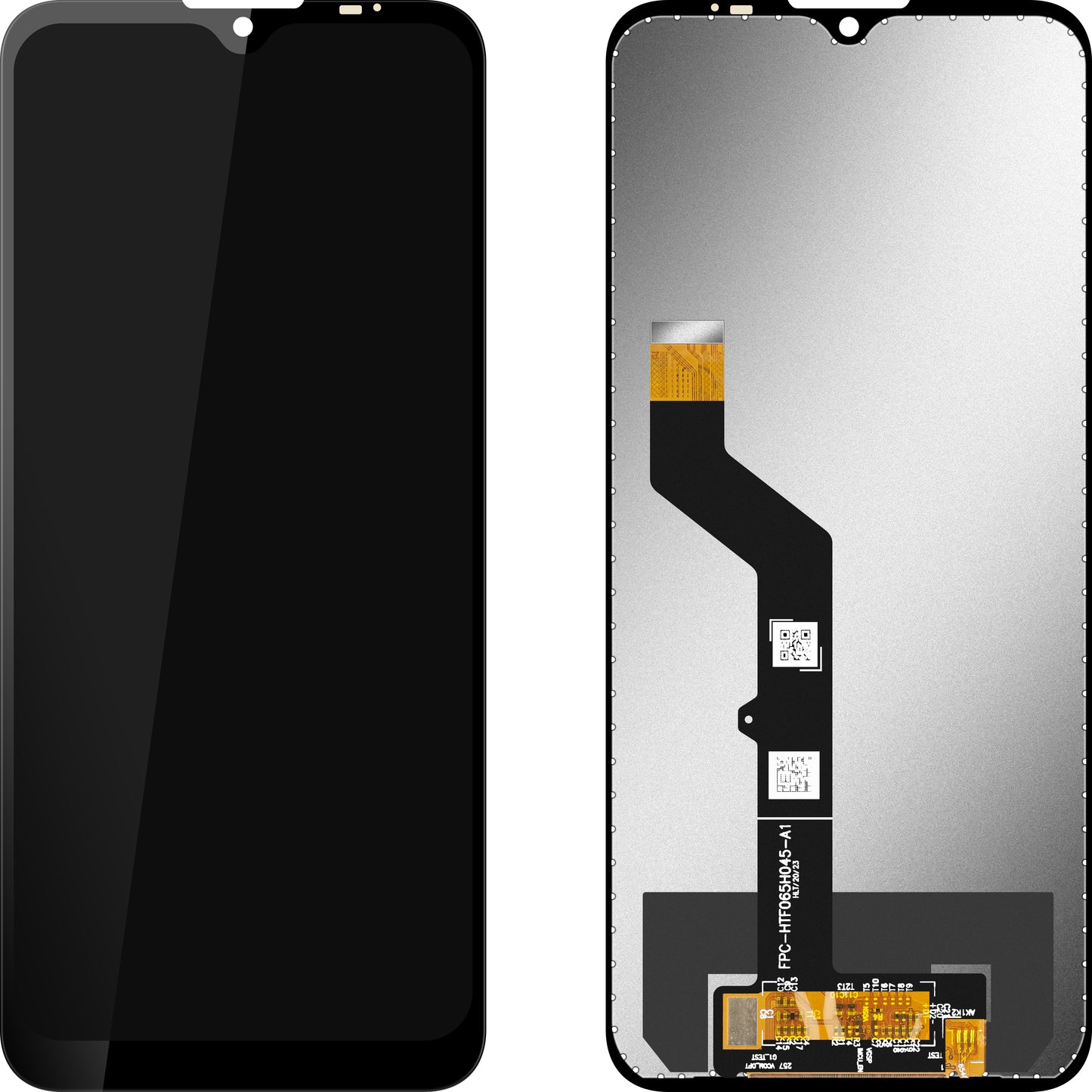 Display med Touchscreen MP kompatibel med Motorola Moto E7 Plus / G9 Play