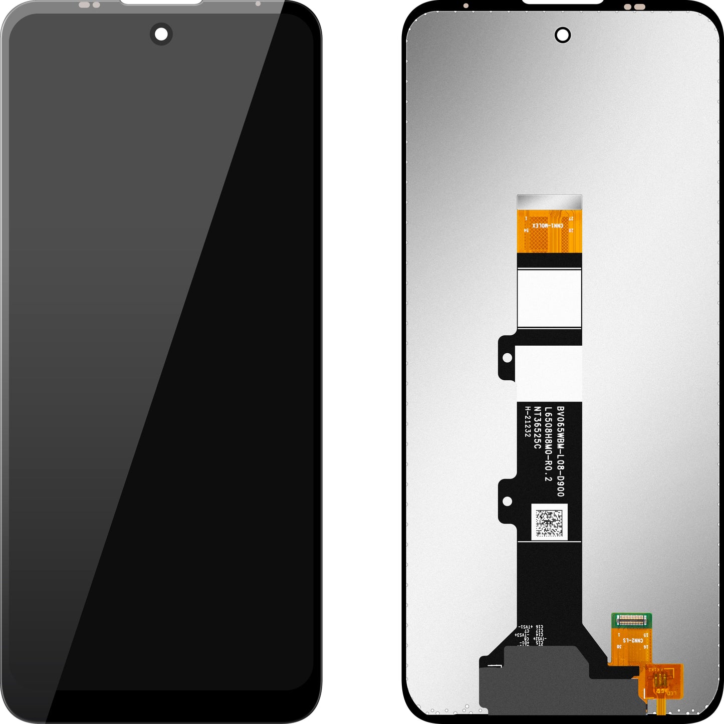 Display med MP Touchscreen kompatibel med Motorola Moto E30 / E40