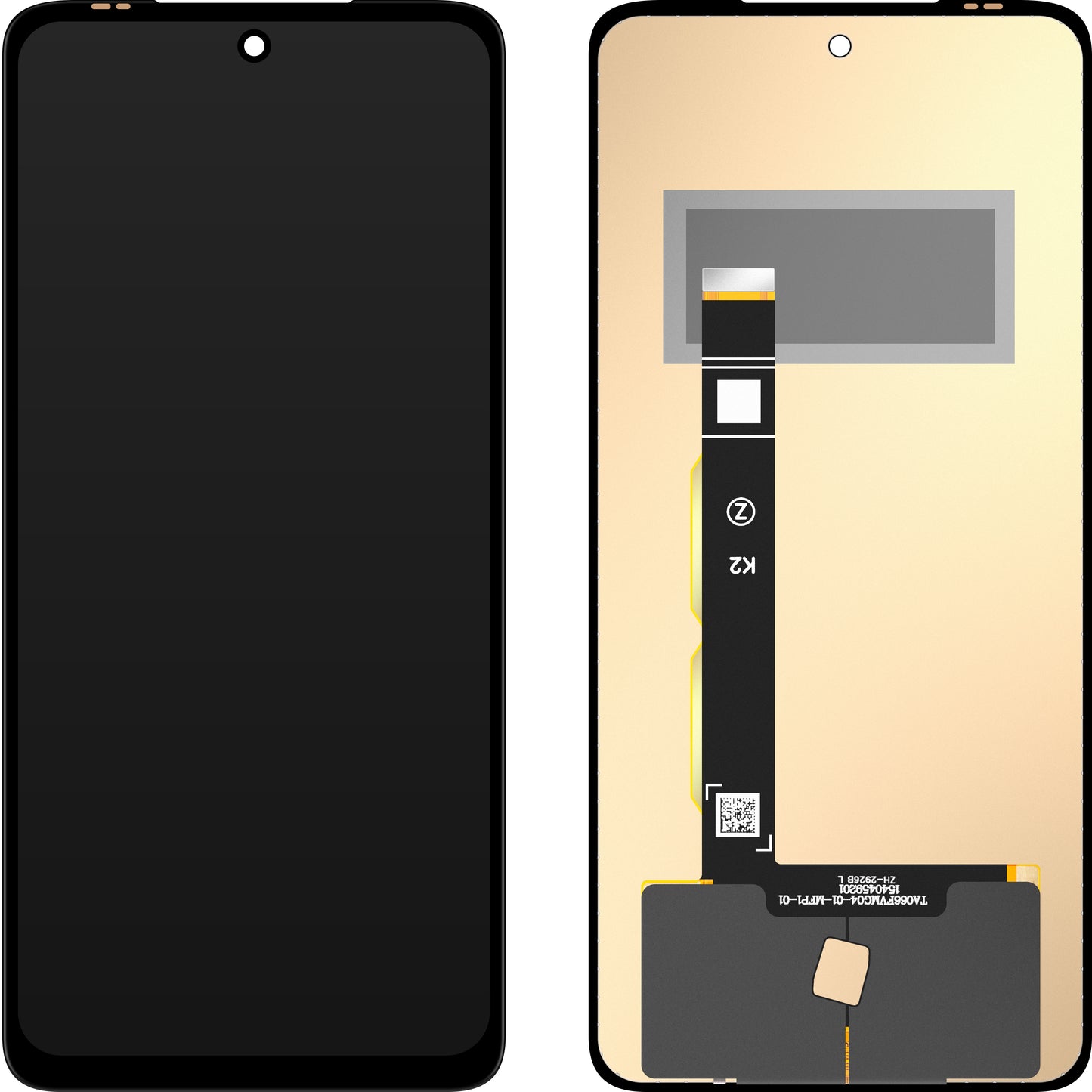 Display med Touchscreen MP kompatibel med Motorola Moto G84
