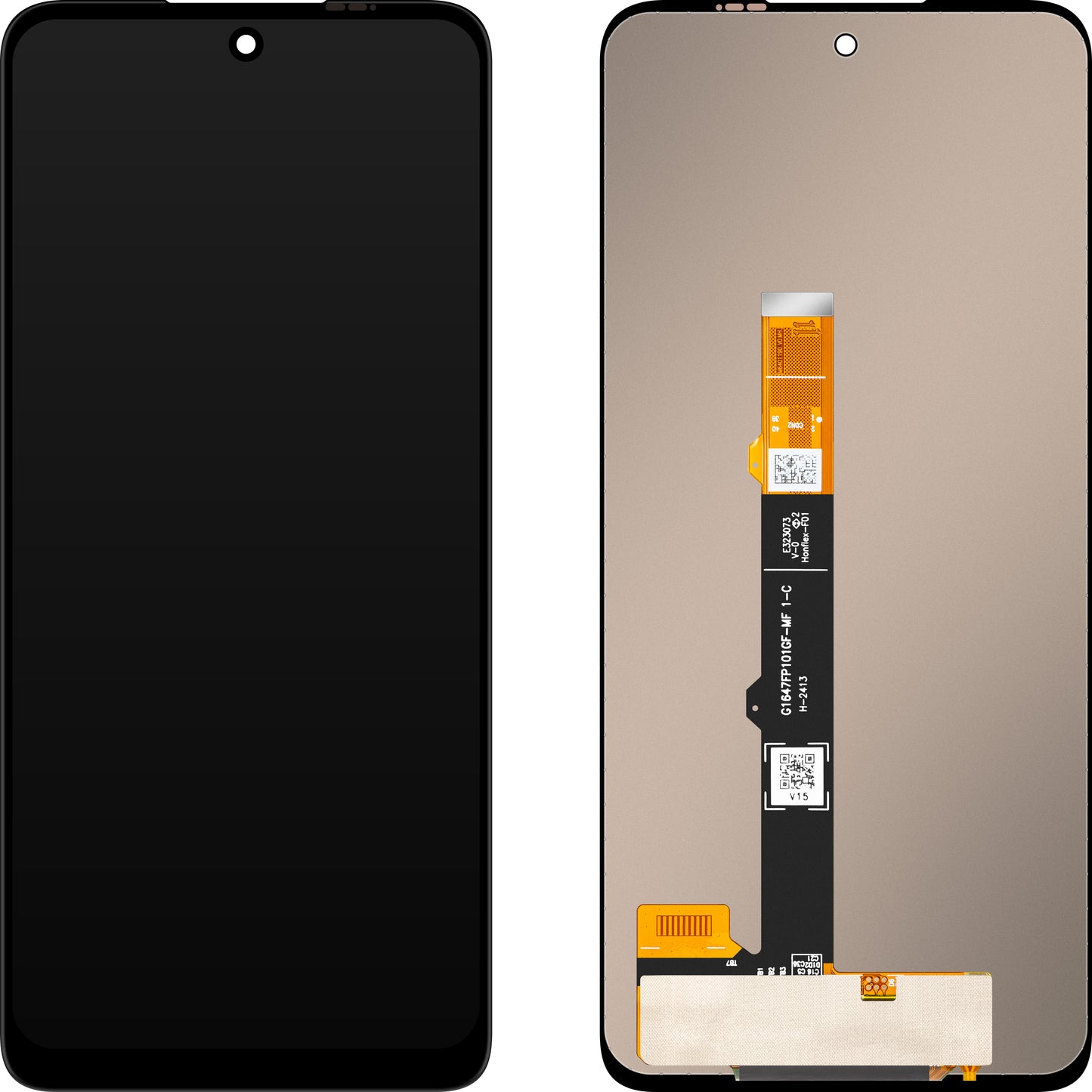 Display med Touchscreen MP kompatibel med Motorola Moto G42