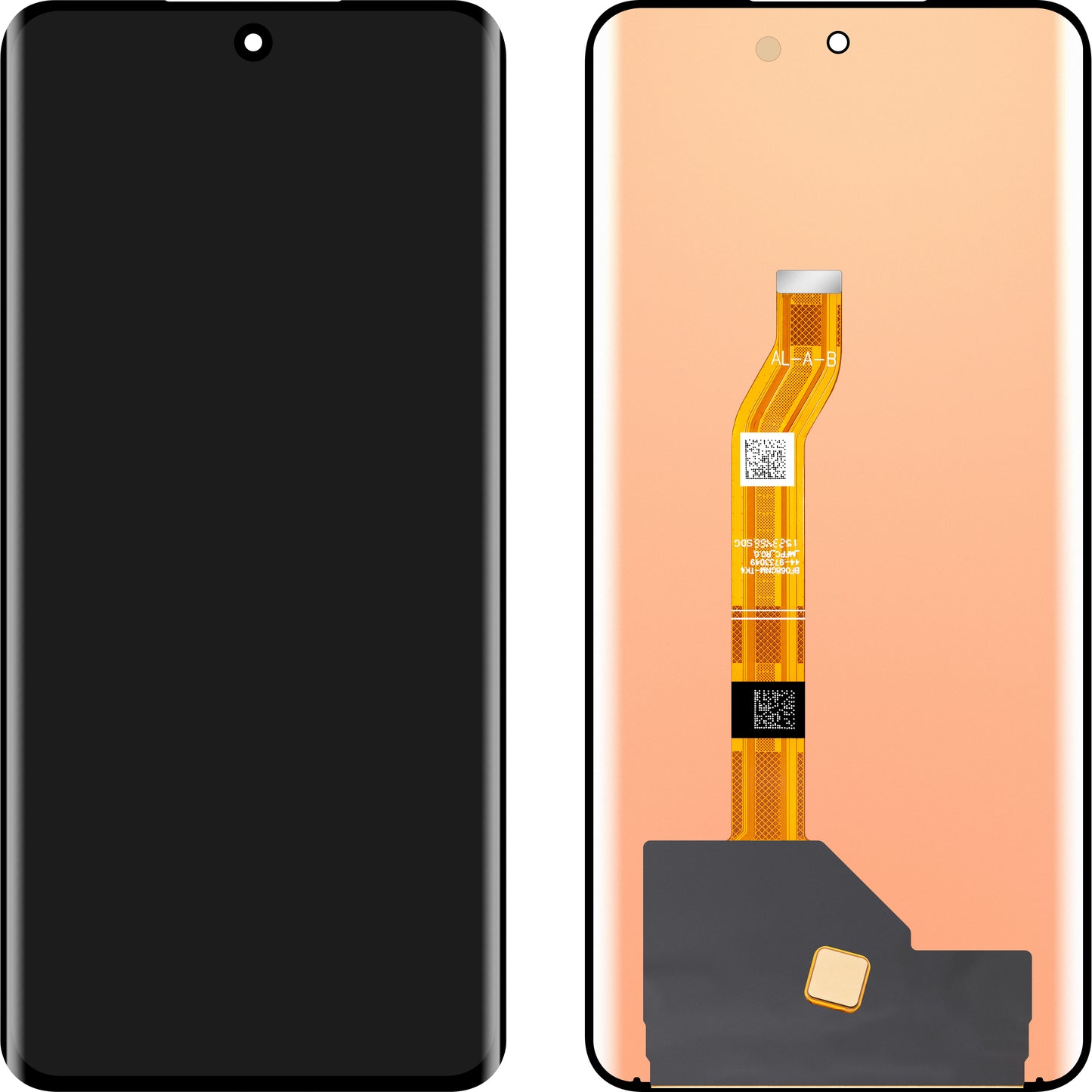 Display med Touchscreen MP kompatibel med Honor Magic6 Lite / X9b