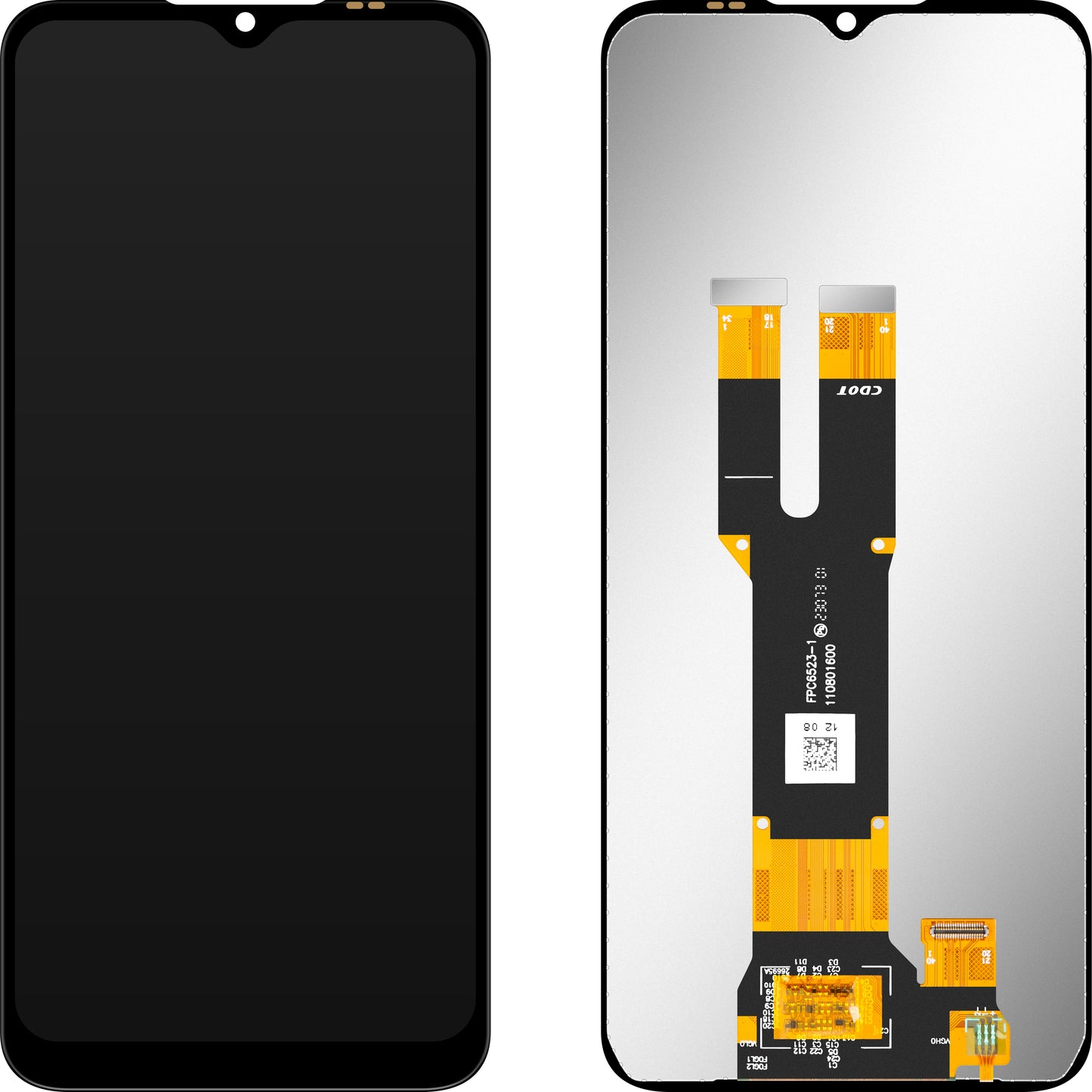 Display med Touchscreen MP kompatibel med Nokia C22 / C32