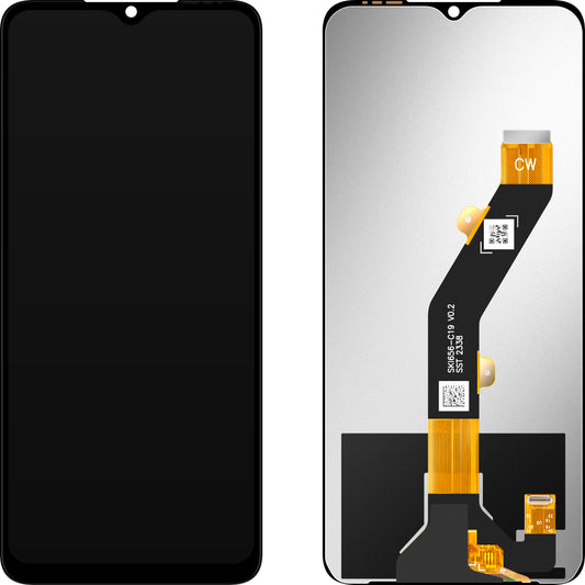 Display med MP Touchscreen kompatibel med ZTE Blade A34 / Blade A54