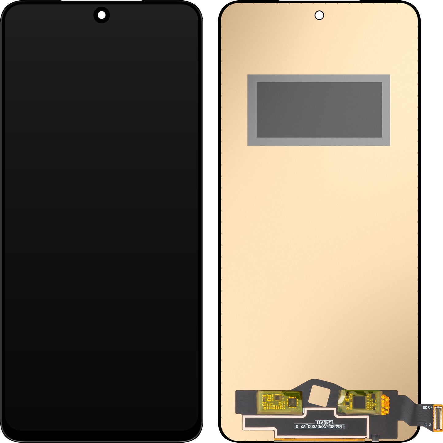 Display med Touchscreen MP kompatibel med Xiaomi Poco F6 Pro