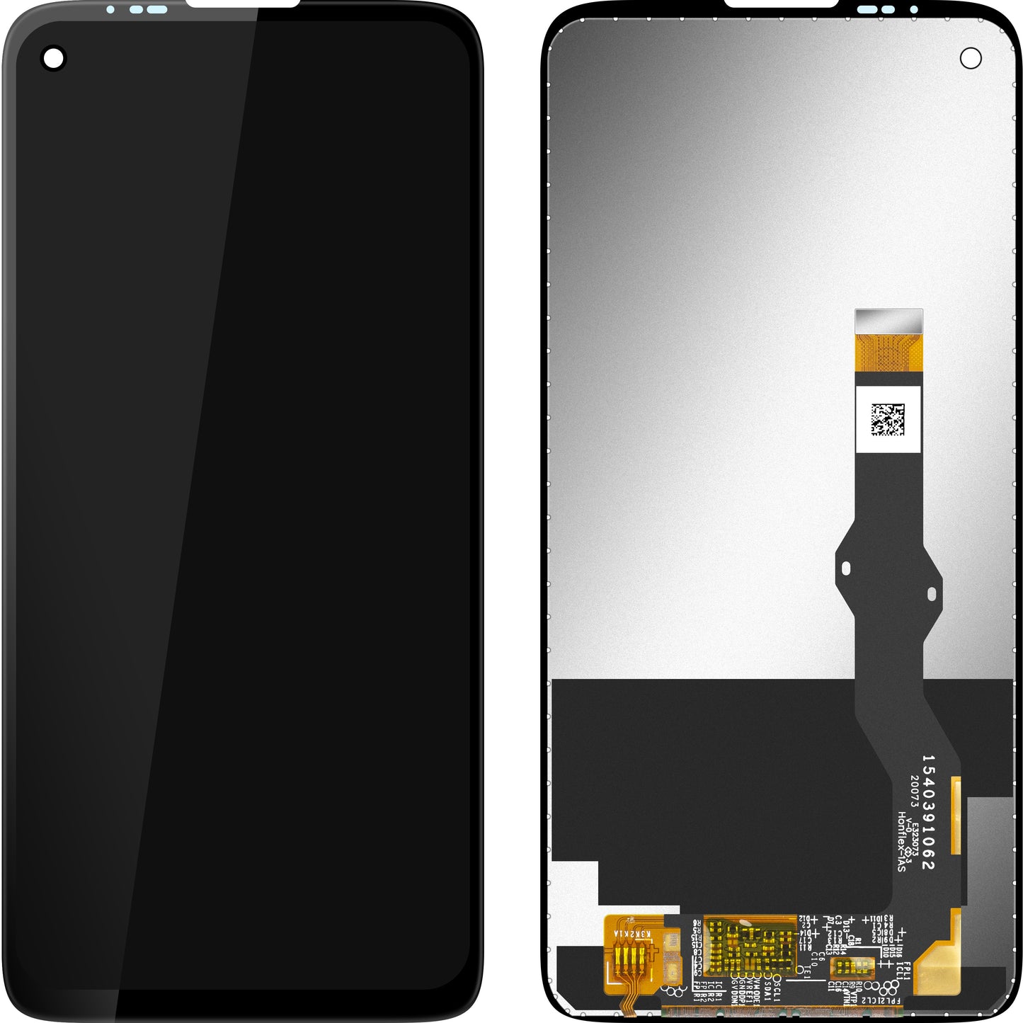Display med Touchscreen MP kompatibel med Motorola Moto G8 Power