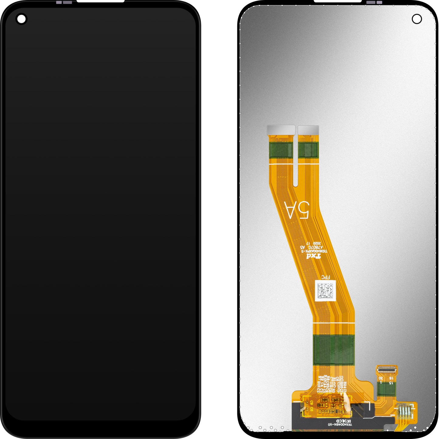 Display med MP Touchscreen kompatibel med Nokia 3.4 / 5.4