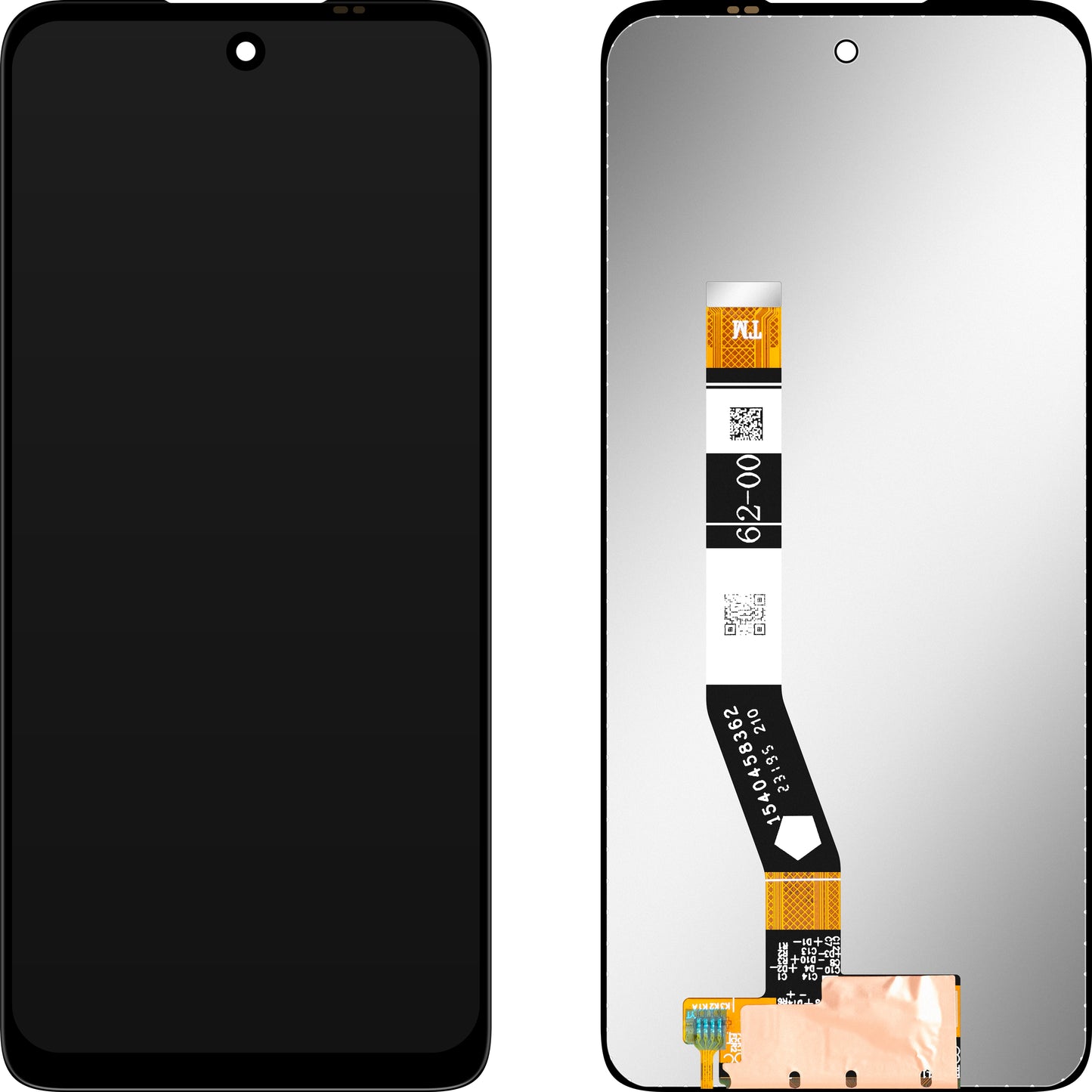 Display med MP Touchscreen kompatibel med Motorola Moto G55 / G54 Power Edition / G14 / G54