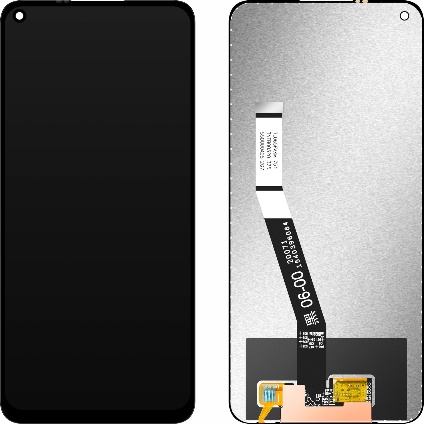 Display med Touchscreen MP kompatibel med Xiaomi Redmi 10X 4G / Note 9