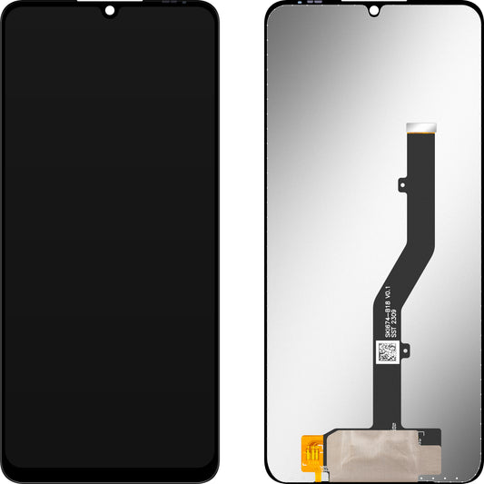 Display med MP Touchscreen kompatibel med ZTE Blade A72 / A72s / V40 Vita