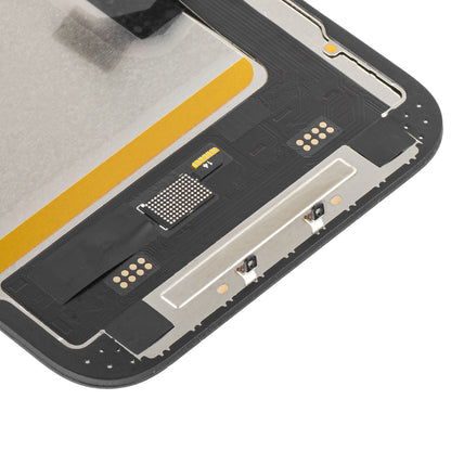 Display med MP Touchscreen kompatibel med Apple iPhone 14, med ramme, Soft OLED IC Movable FHD-versjon, Svart