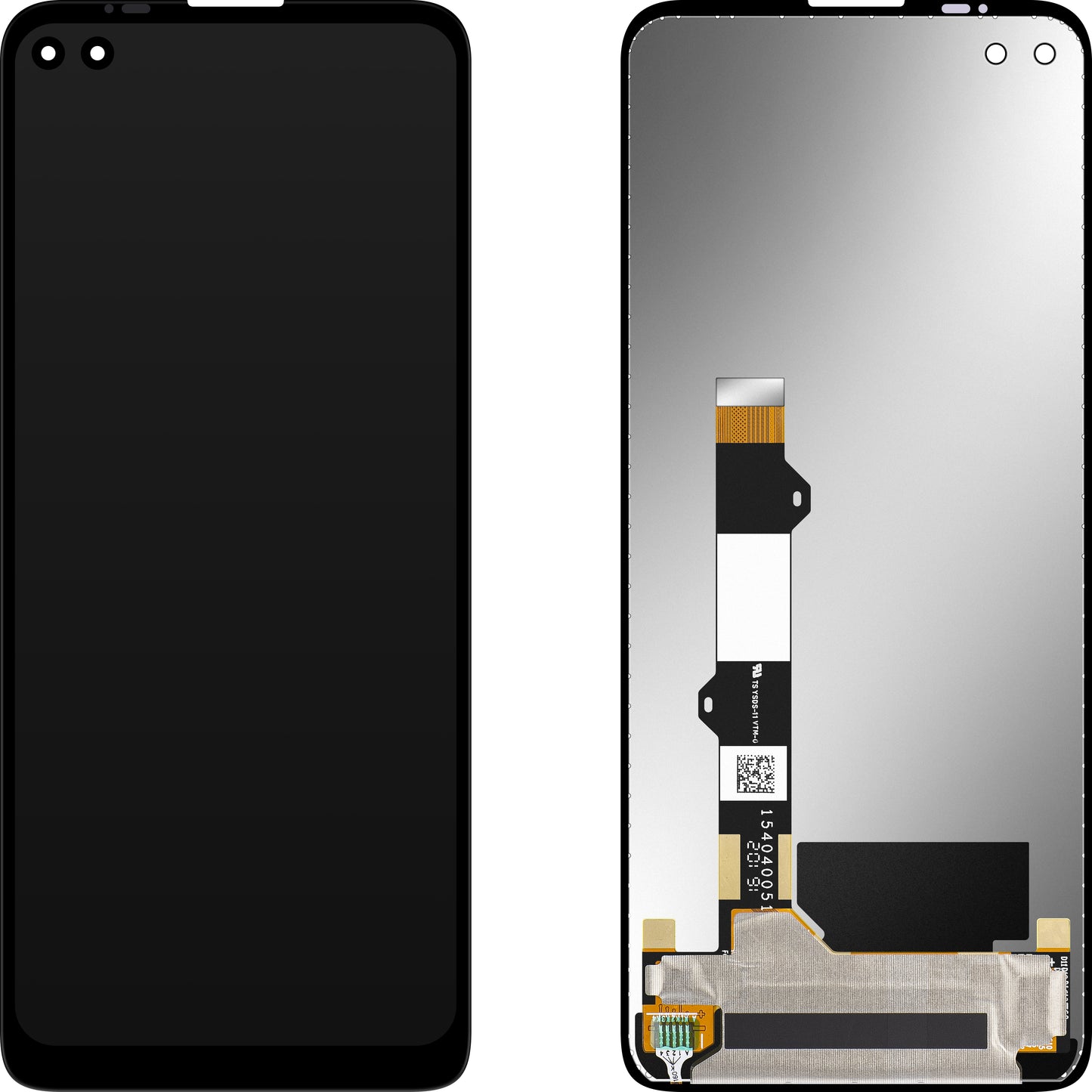 Display med MP Touchscreen kompatibel med Motorola Edge S / Moto G 5G Plus / G100