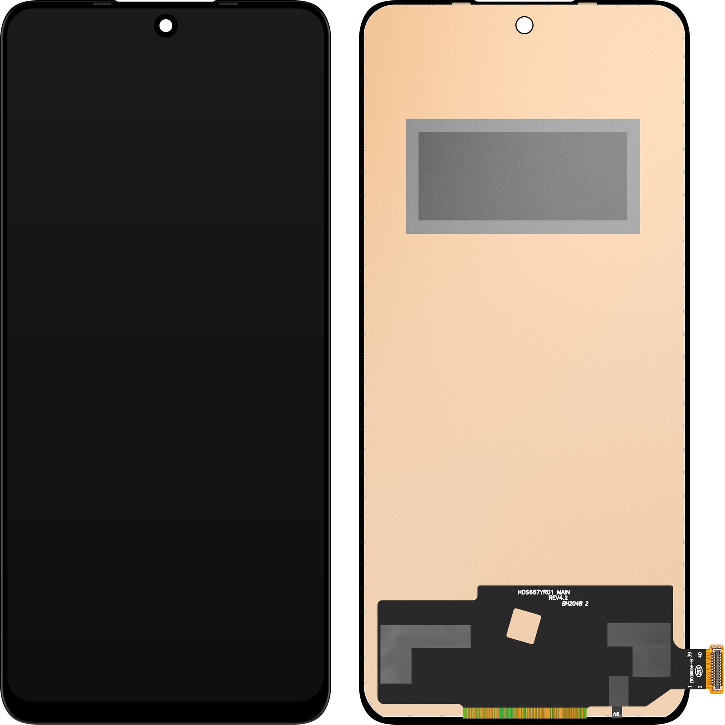 Display med MP Touchscreen kompatibel med Xiaomi Poco X4 Pro 5G / Redmi Note 10 Pro / Note 10 Pro Max / Note 11 Pro / Note 11 Pro 5G / Note 12 Pro 4G