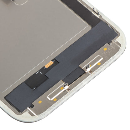 Display med MP Touchscreen kompatibel med Apple iPhone 16 Pro, med ramme, OLED FHD IC Movable versjon, Svart