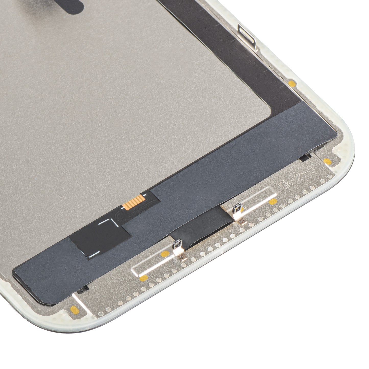 MP berøringsskjermdisplay kompatibelt med Apple iPhone 16 Pro Max, med ramme, OLED FHD IC flyttbar versjon, svart, bytte