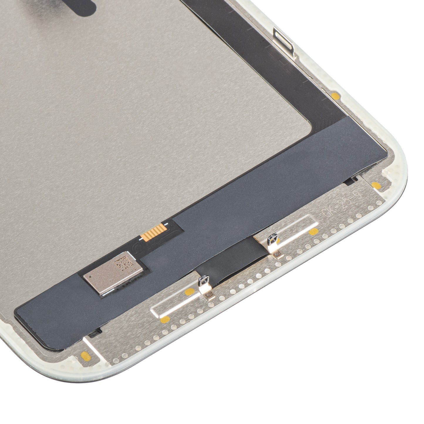 MP berøringsskjermdisplay kompatibelt med Apple iPhone 16 Pro Max, med ramme, OLED FHD IC flyttbar versjon, svart, bytte