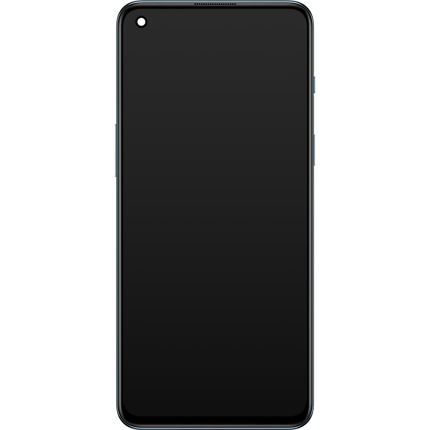 OnePlus Nord 2 5G berøringsskjermdisplay med ramme, grå (Gray Sierra), Service Pack 2011100360