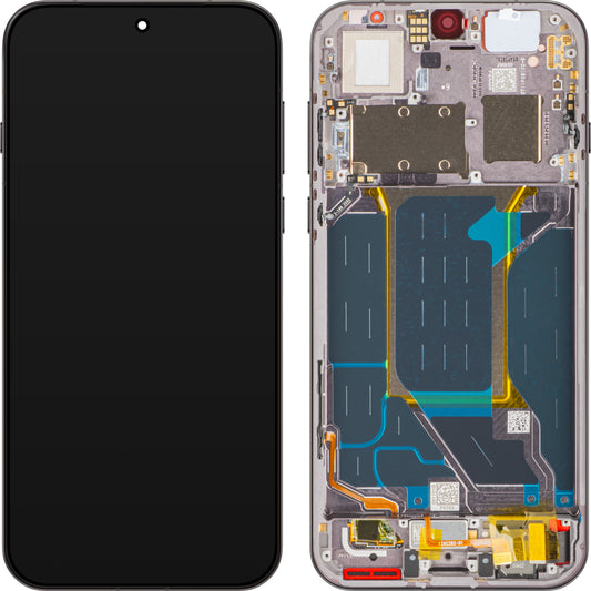 Display med Touchscreen Oppo Find X9 Pro, med Ramme, Grå (Titanium Charcoal), Service Pack 621029000720