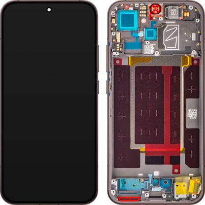 Display med Touchscreen Oppo Reno15 Pro Mini / Reno15 Pro, med Ramme, Brun (Dusk Brown /Cocoa Brown), Service Pack 621029000774