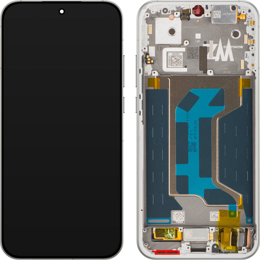 Display med Touchscreen Realme GT 8 Pro, med Ramme, Hvit (Diary White), Service Pack 621029000683