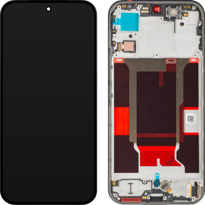 Display med Touchscreen Realme 16 Pro, med Ramme, Svart, Servicepakke 621029000809