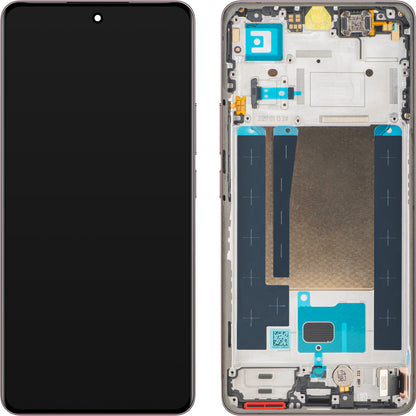 Display med Touchscreen Realme 16 Pro+, med Ramme, Rosa (Camellia Pink), Service Pack 621029000808
