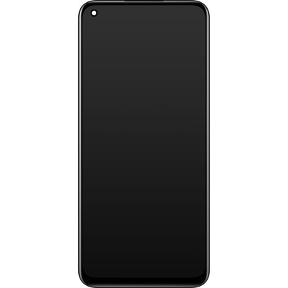 Touchscreen-display Realme 8, med ramme, svart, bytte 4906919