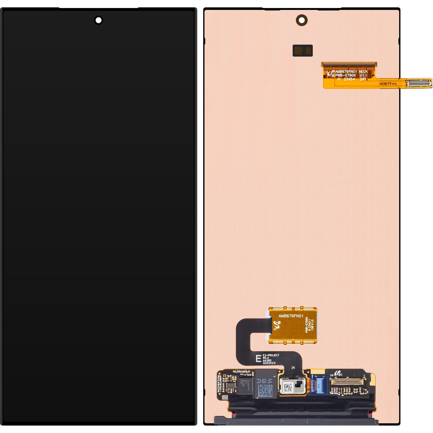 Berøringsskjerm Samsung Galaxy S24 Ultra S928, Service Pack GH82-3333385A 
