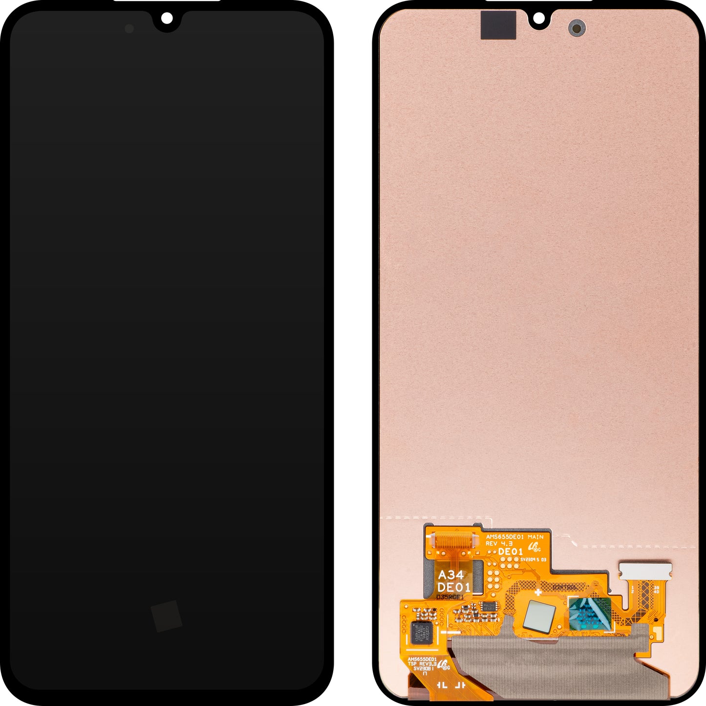 Samsung Galaxy A34 A346 berøringsskjermdisplay, forseglet GH82-31235A