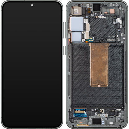 Berøringsskjerm Samsung Galaxy S23+ S916, med ramme, grønn, servicepakke GH82-30476C