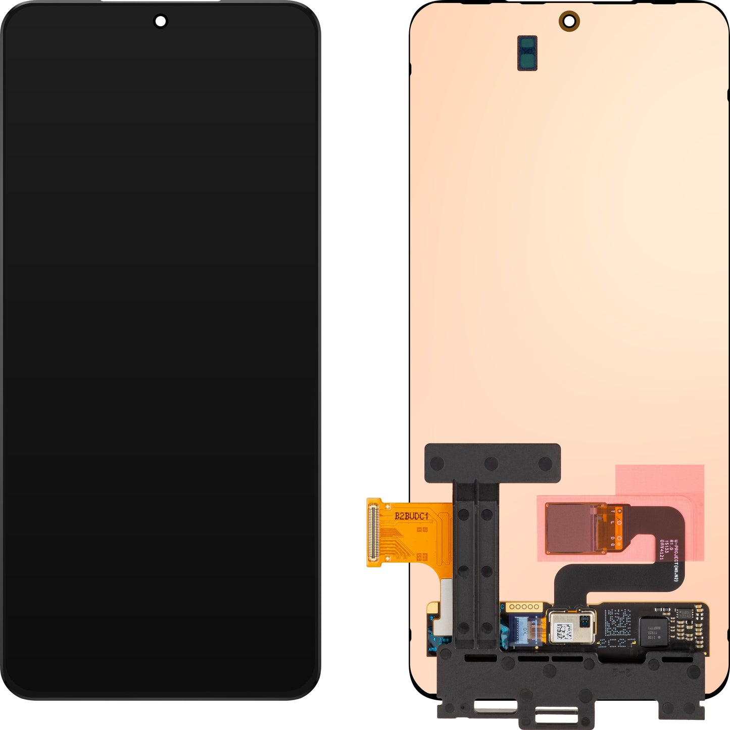 Display med berøringsskjerm Samsung Galaxy S21 5G G991, Servicepakke GH96-13942A