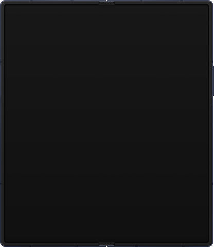 Samsung Galaxy Z Fold6 F956 berøringsskjermdisplay med ramme, under inner, marineblå (Navy), servicepakke GH82-35042C
