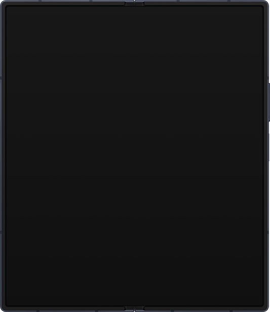 Samsung Galaxy Z Fold6 F956 berøringsskjermdisplay med ramme, under inner, marineblå (Navy), servicepakke GH82-35042C