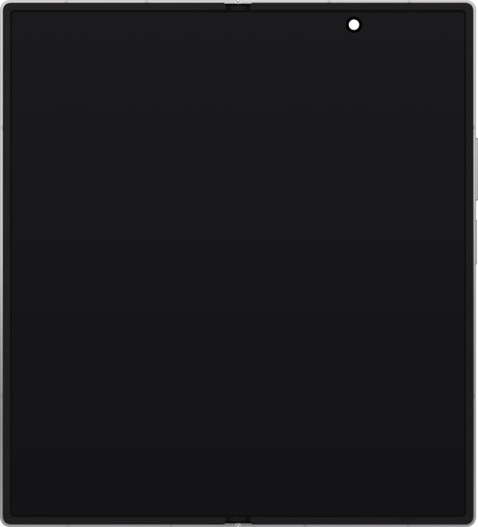 Samsung Galaxy Z Fold7 F966 berøringsskjermdisplay med ramme, under inner, sølv (Silver Shadow), servicepakke GH82-37548A