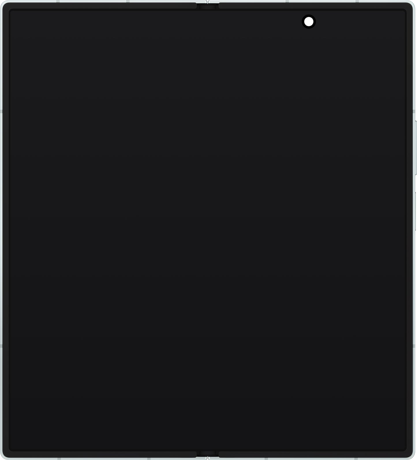 Samsung Galaxy Z Fold7 F966 berøringsskjermdisplay, med ramme, under inner, grønn (mint), servicepakke GH82-37548D