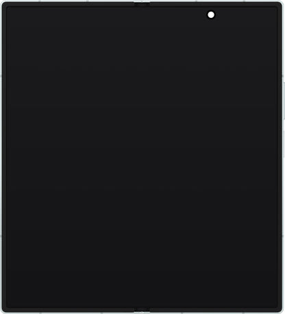Samsung Galaxy Z Fold7 F966 berøringsskjermdisplay, med ramme, under inner, grønn (mint), servicepakke GH82-37548D