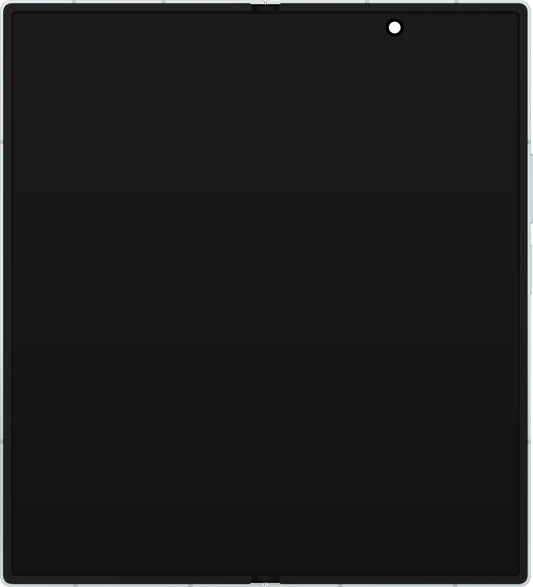 Samsung Galaxy Z Fold7 F966 berøringsskjermdisplay, med ramme, under inner, grønn (mint), servicepakke GH82-37548D