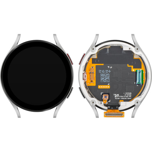 Samsung Galaxy Watch5 44mm berøringsskjermdisplay med ramme, LTE-versjon, sølv, Service Pack GH82-30043C
