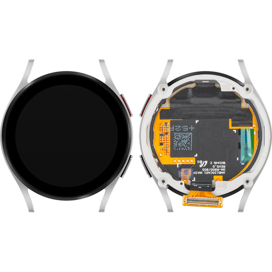 Samsung Galaxy Watch FE berøringsskjermdisplay med ramme, BT-versjon, sølv, servicepakke GH97-30050B