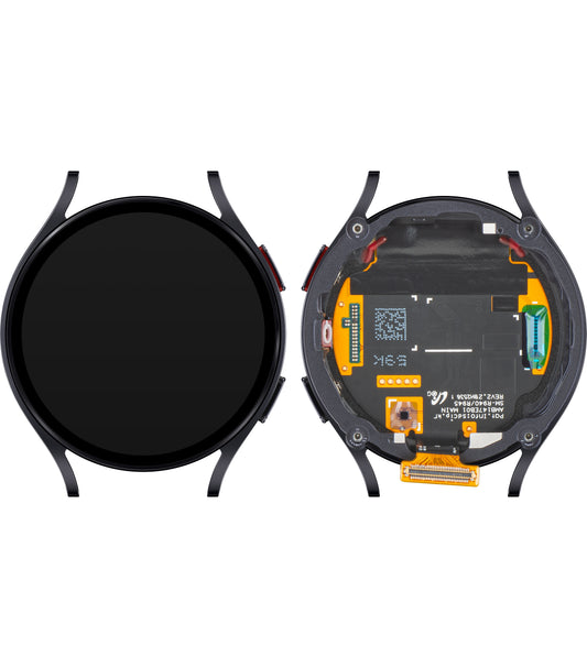 Samsung Galaxy Watch6 44mm berøringsskjermdisplay med ramme, BT-versjon, grå, servicepakke GH97-28837A