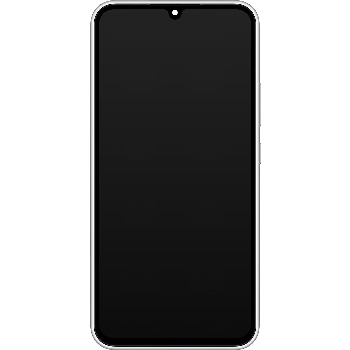 Samsung Galaxy Galaxy A34 A346 berøringsskjerm med ramme, sølv, servicepakke GH82-31200B