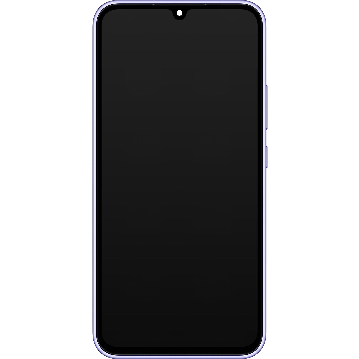 Berøringsskjerm Samsung Galaxy A34 A346, med ramme, lilla, servicepakke GH82-31200D