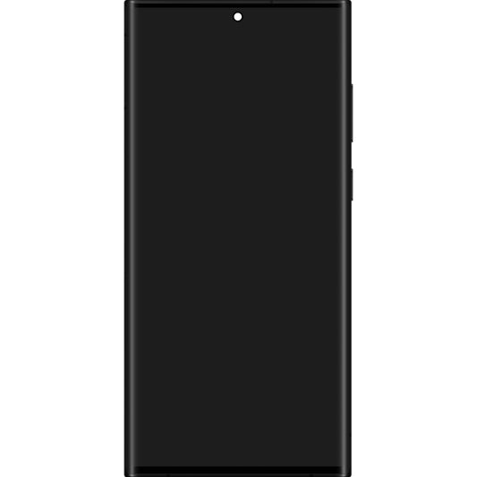 Berøringsskjerm Samsung Galaxy S22 Ultra 5G S908, med ramme, himmelblå, servicepakke GH82-2747488E