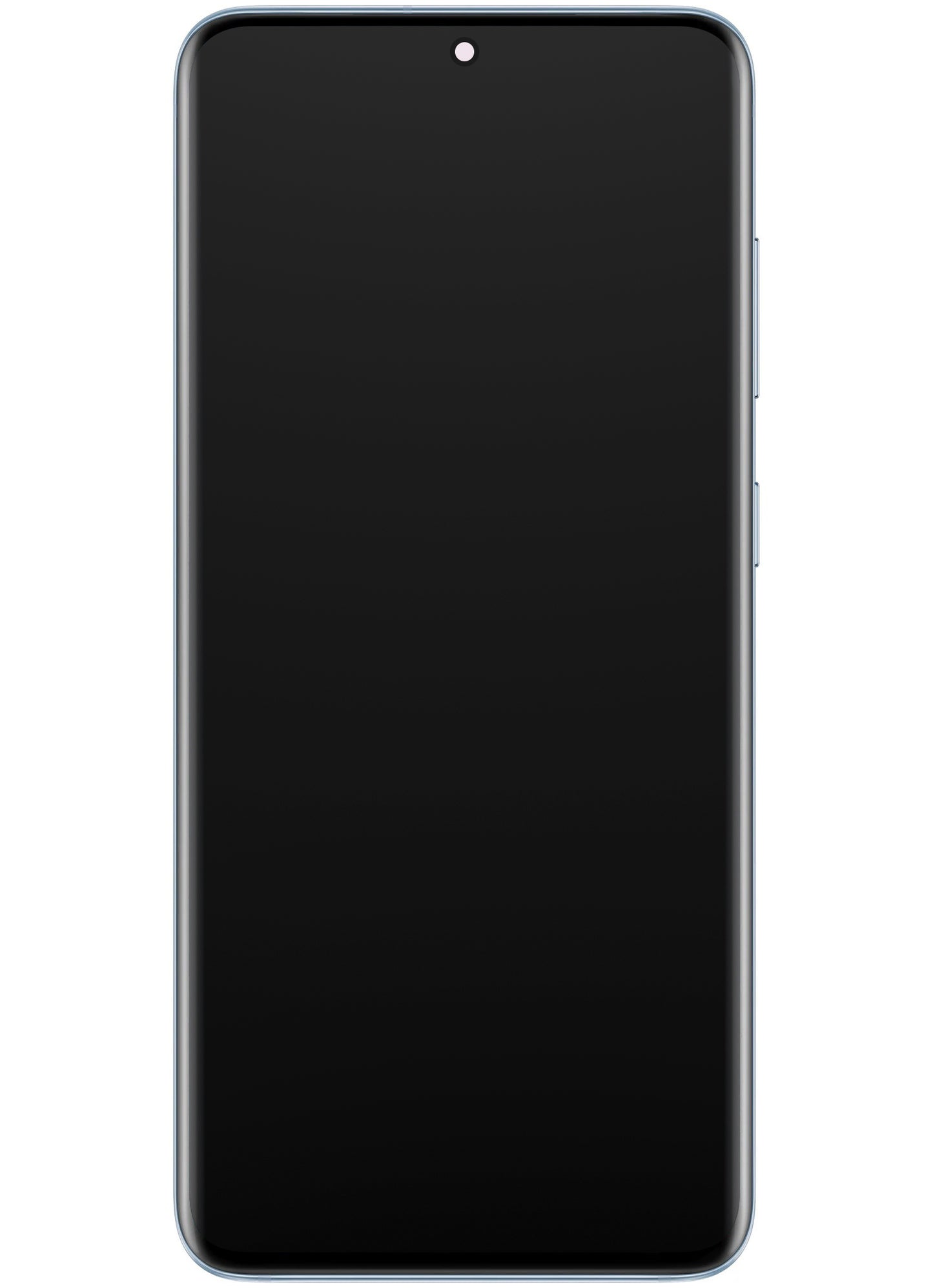 Berøringsskjerm Samsung Galaxy S20 5G G981 / S20 G980, med ramme, blå, servicepakke GH82-31432D 