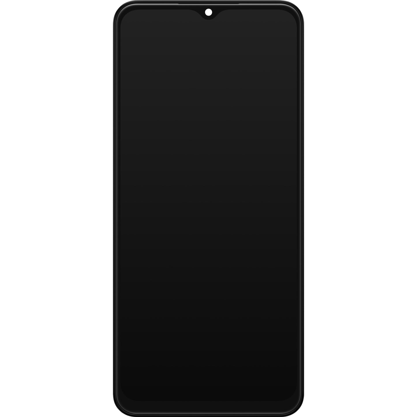 Samsung Galaxy A13 A135 berøringsskjermdisplay med ramme, svart, forseglet GH82-28508A
