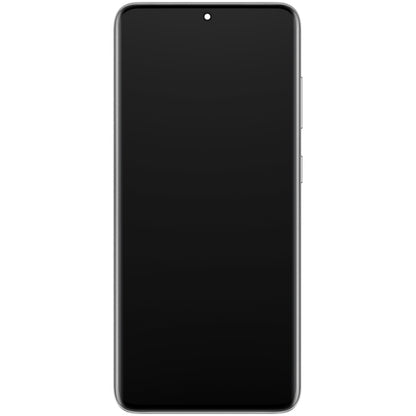 Berøringsskjerm Samsung Galaxy Galaxy S20 5G G981 / S20 G980, med ramme, svart (kosmisk grå), Servicepakke GH82-31432A, Servicepakke GH82-31432A 